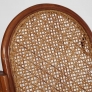 Кресло-качалка Milano из натурального ротанга (без подушки) pecan matted black washed